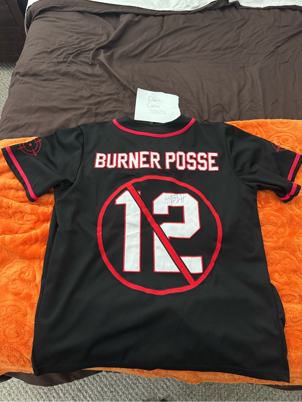 HE$H Signed Burner Posse Jersey